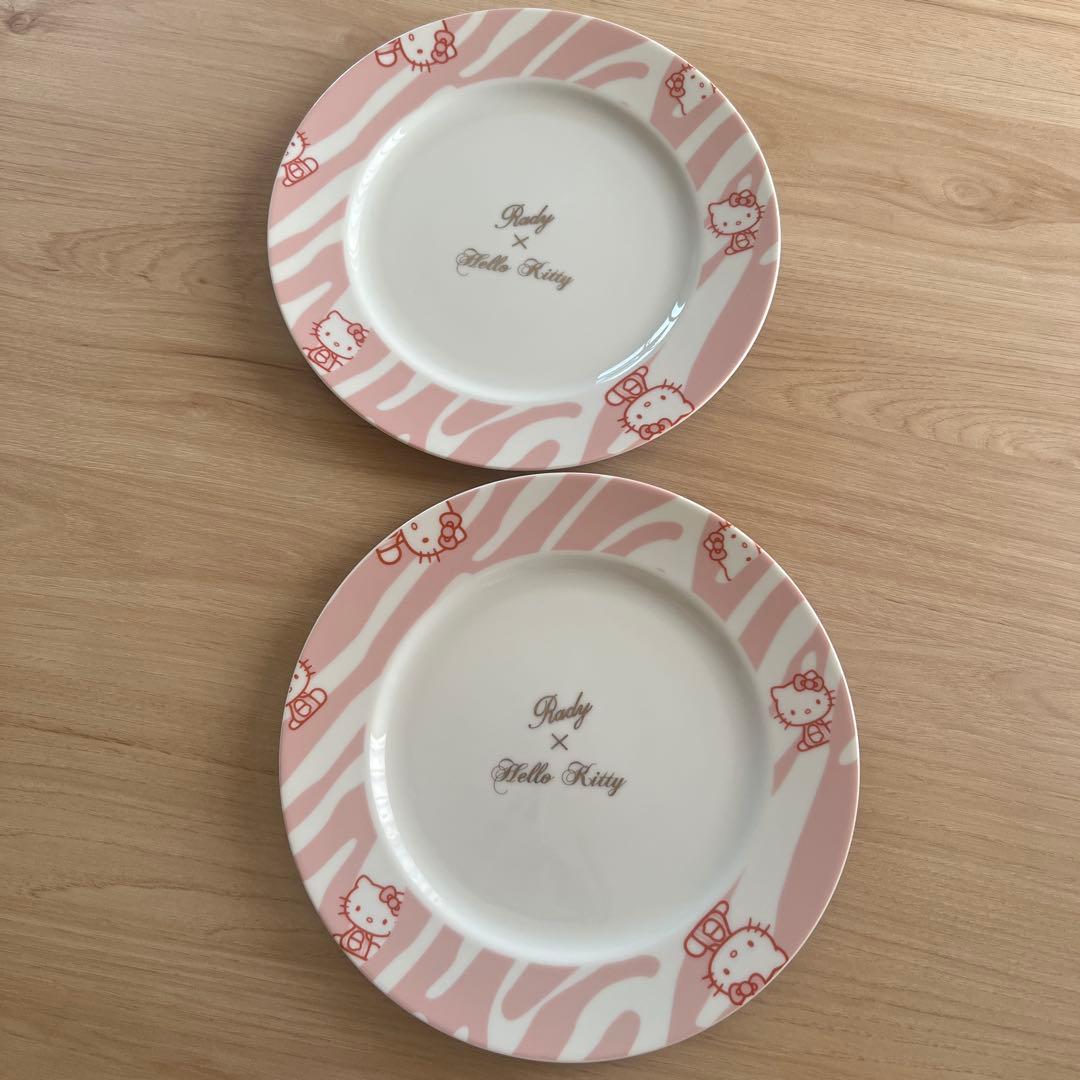 希少　激レア　入手困難　rady 大皿　ハローキティ　ゼブラ　キティちゃん