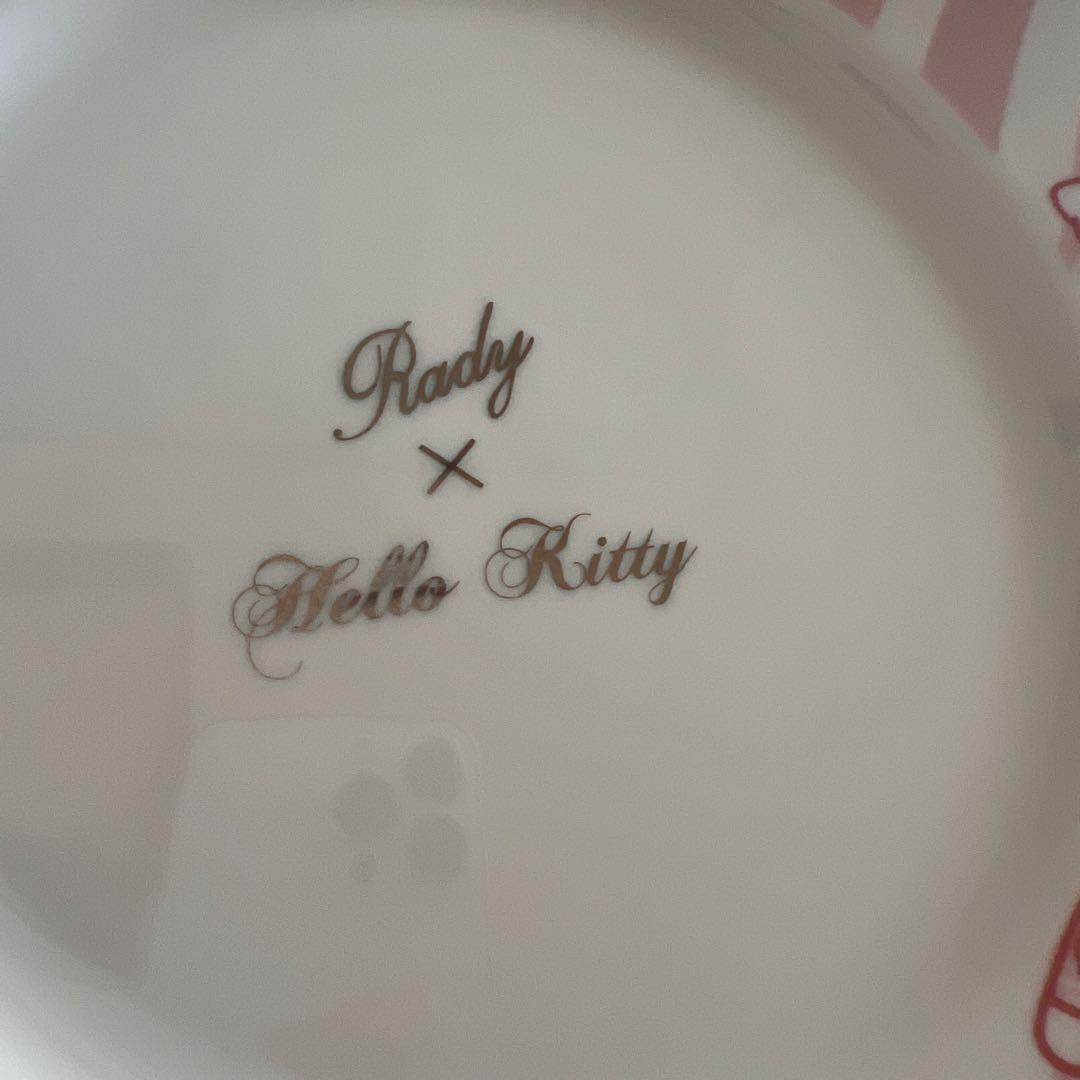 希少　激レア　入手困難　rady 大皿　ハローキティ　ゼブラ　キティちゃん