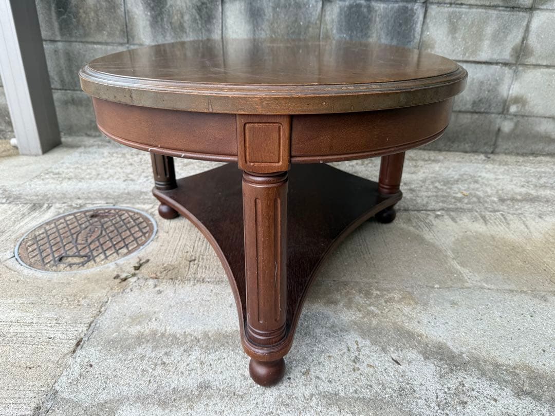 【O-1720】maruni マルニ木工 地中海ロイヤル センターテーブル