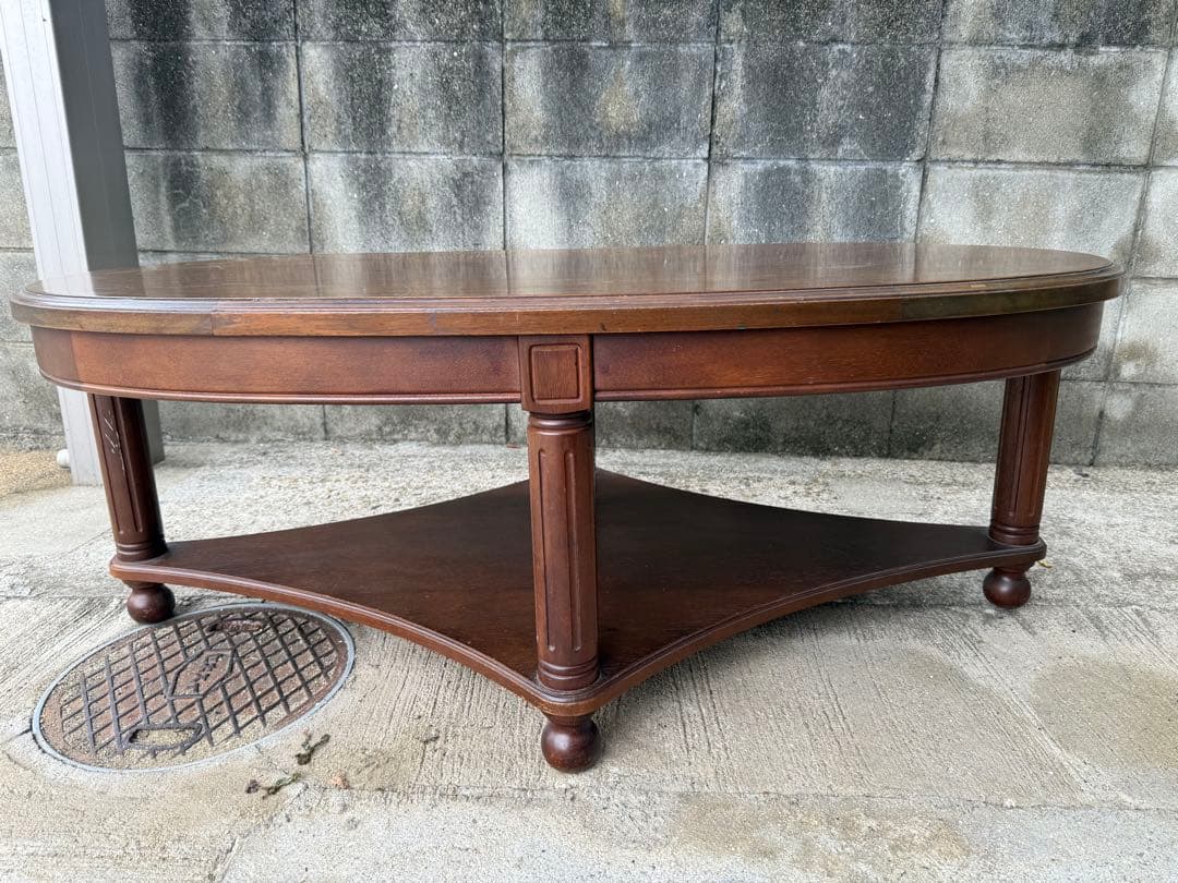 【O-1720】maruni マルニ木工 地中海ロイヤル センターテーブル