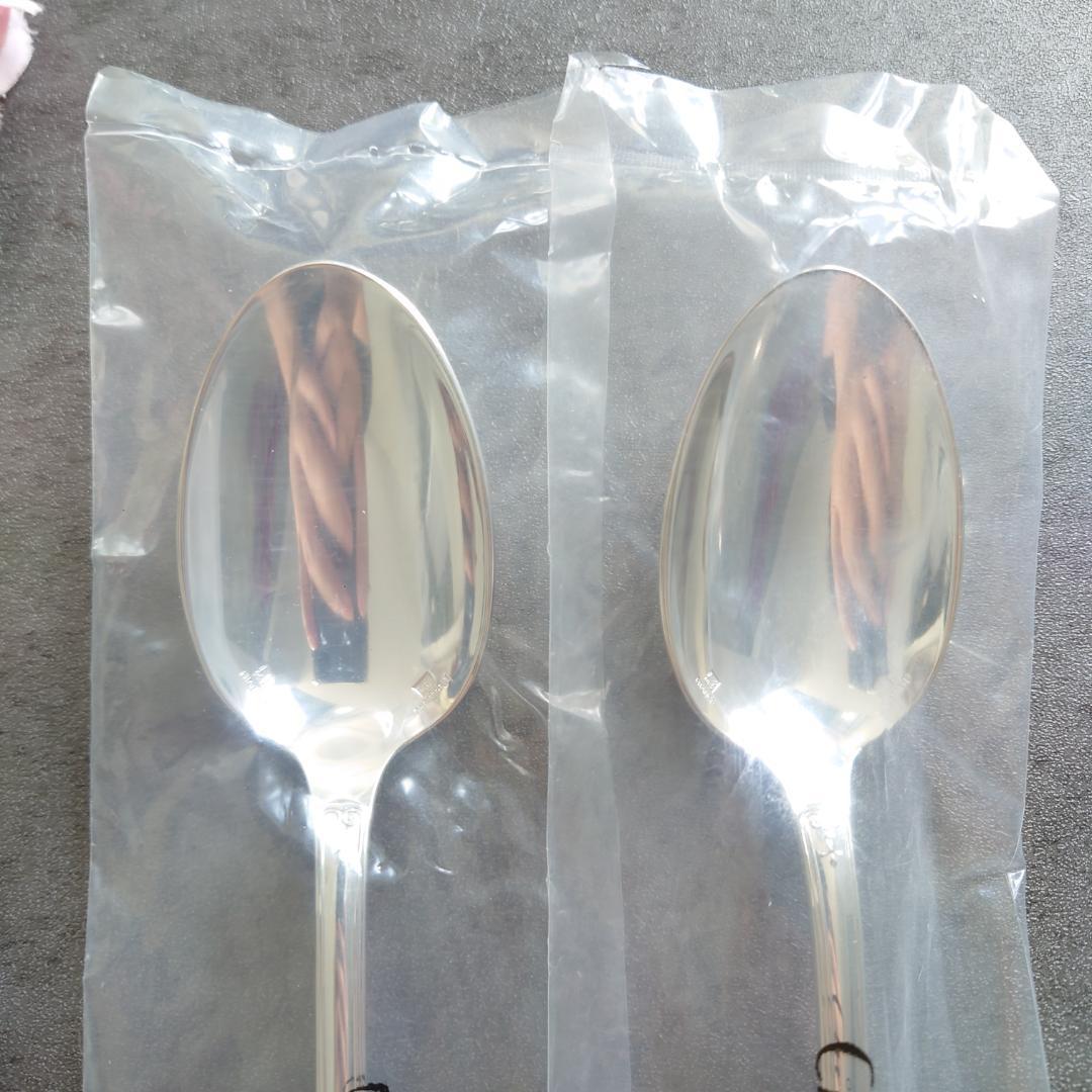 希少 クリストフル マルメゾン 未開封 デザートスプーン 2点