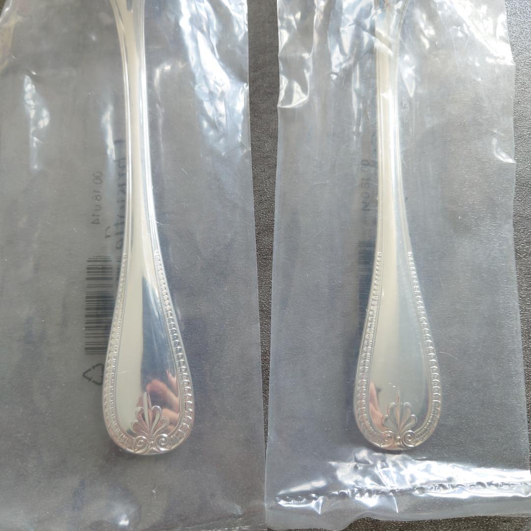 希少 クリストフル マルメゾン 未開封 デザートスプーン 2点