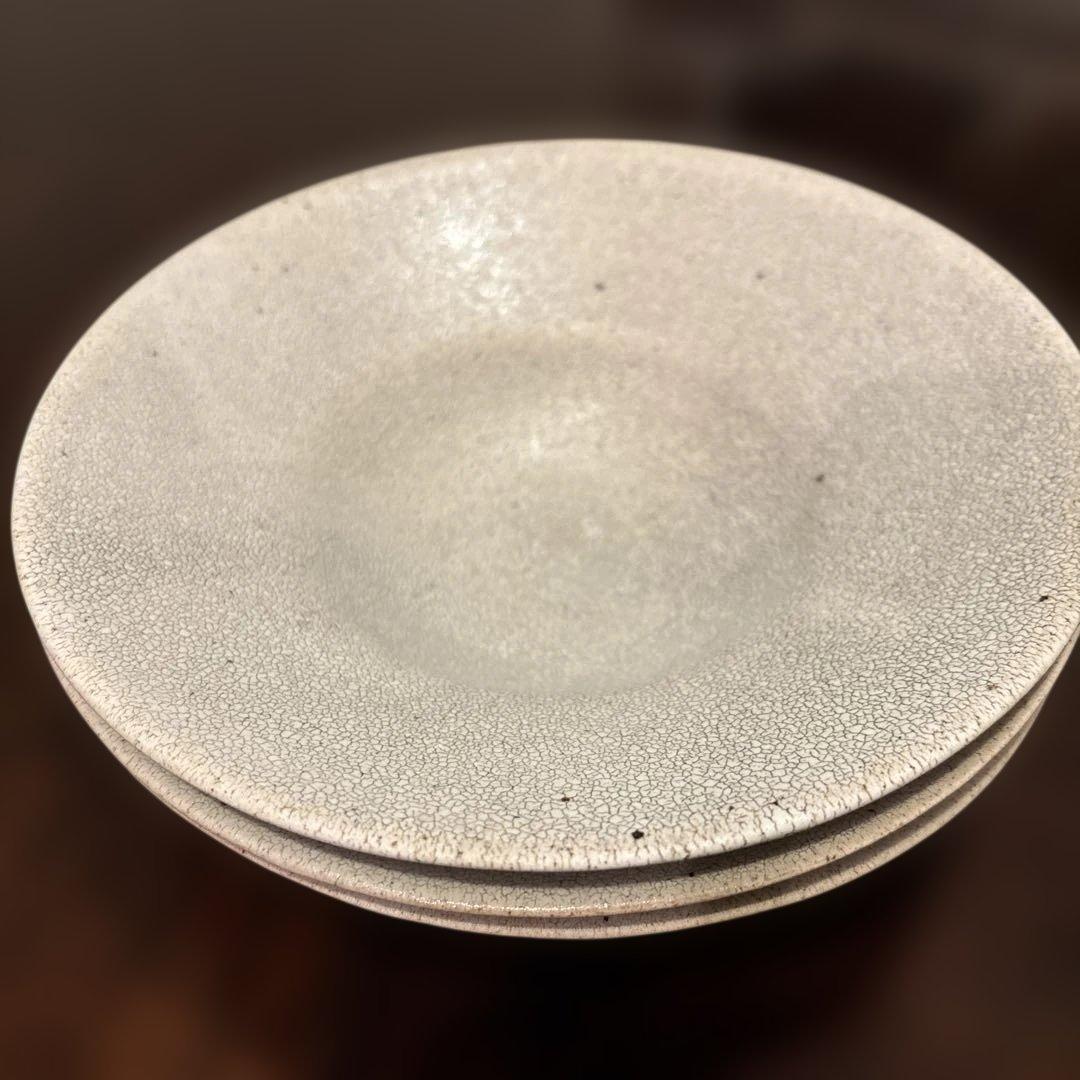 兵山窯 錆 かいらぎ3枚セット