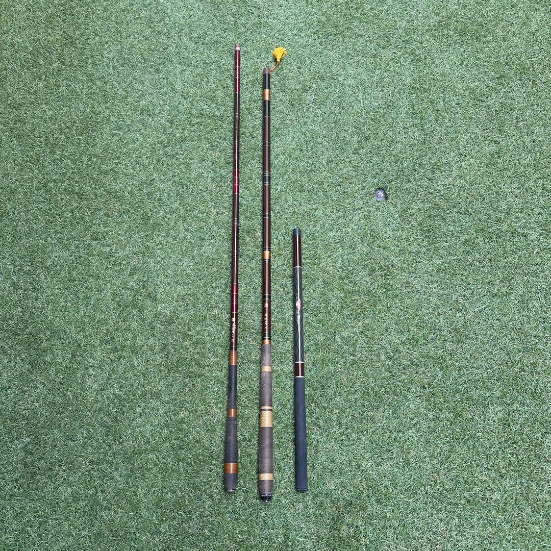 延べ竿 のべざお 手竿 てざお 釣竿 3点セット