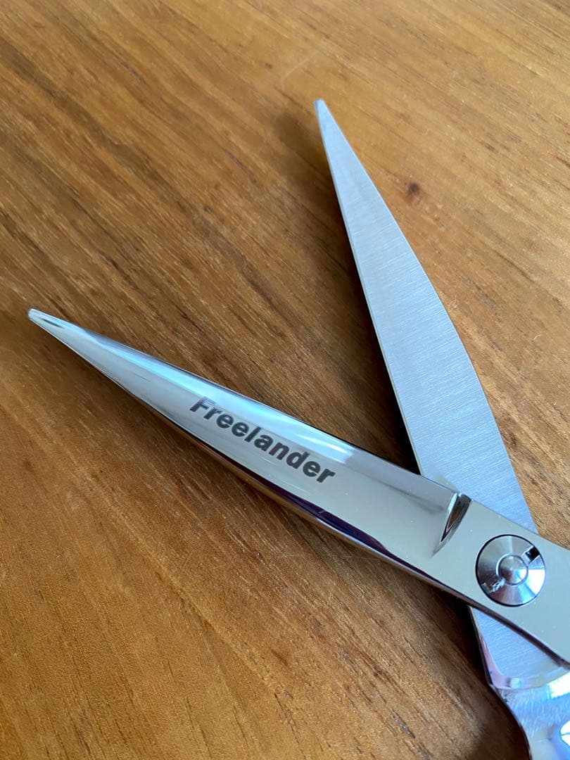 【新品】彫刻　カットシザー セニングシザー セット　理容　美容　鋏　はさみ　プロ