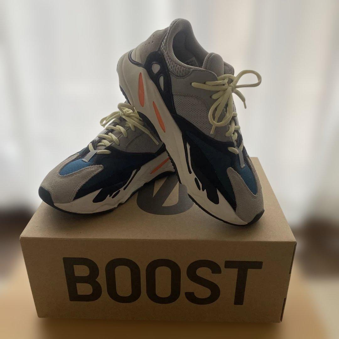 YEEZY BOOST 700 ホワイト/ブラック/オレンジ US 9