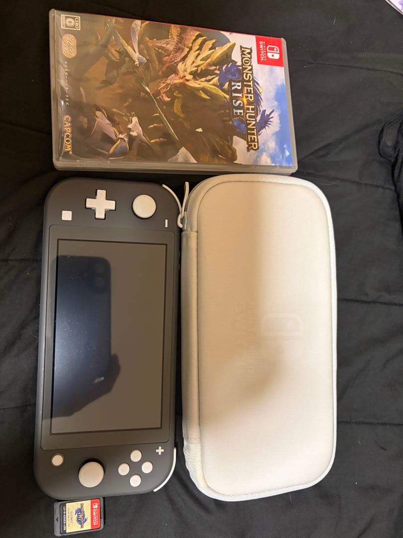 Nintendo Switch Lite グレー + モンスターハンターライズ