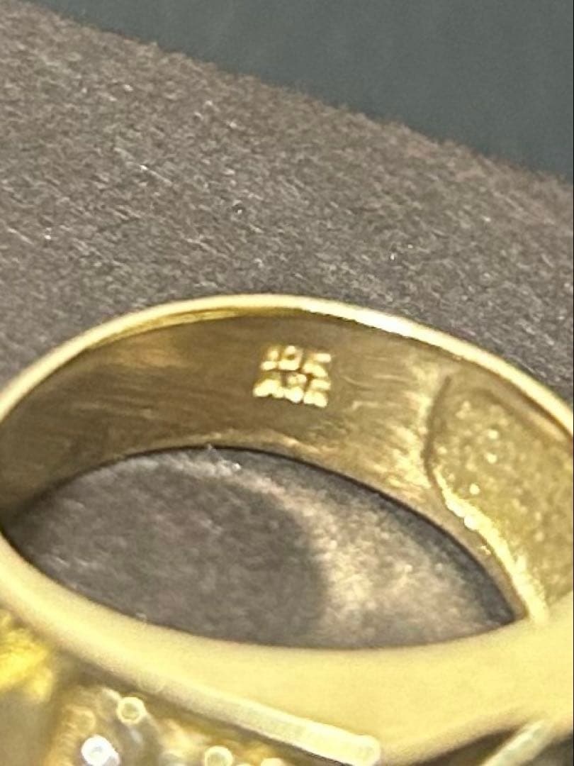 AVALANCHE avalanche 10k イエローゴールドリング