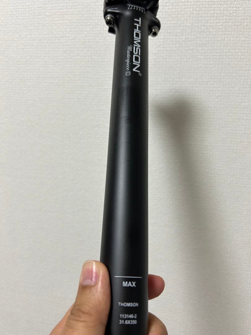 【激レアカーボンシートポスト】 トムソンマスターピースカーボンシートポスト