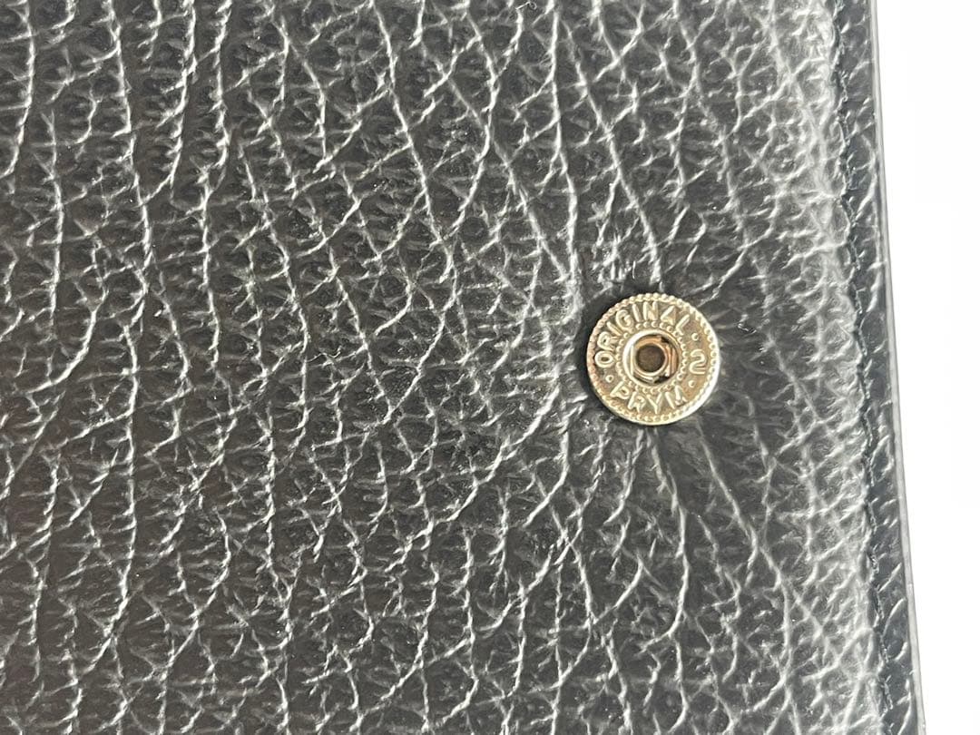 Maison Margiela ブラックレザー 二つ折り財布　極美品