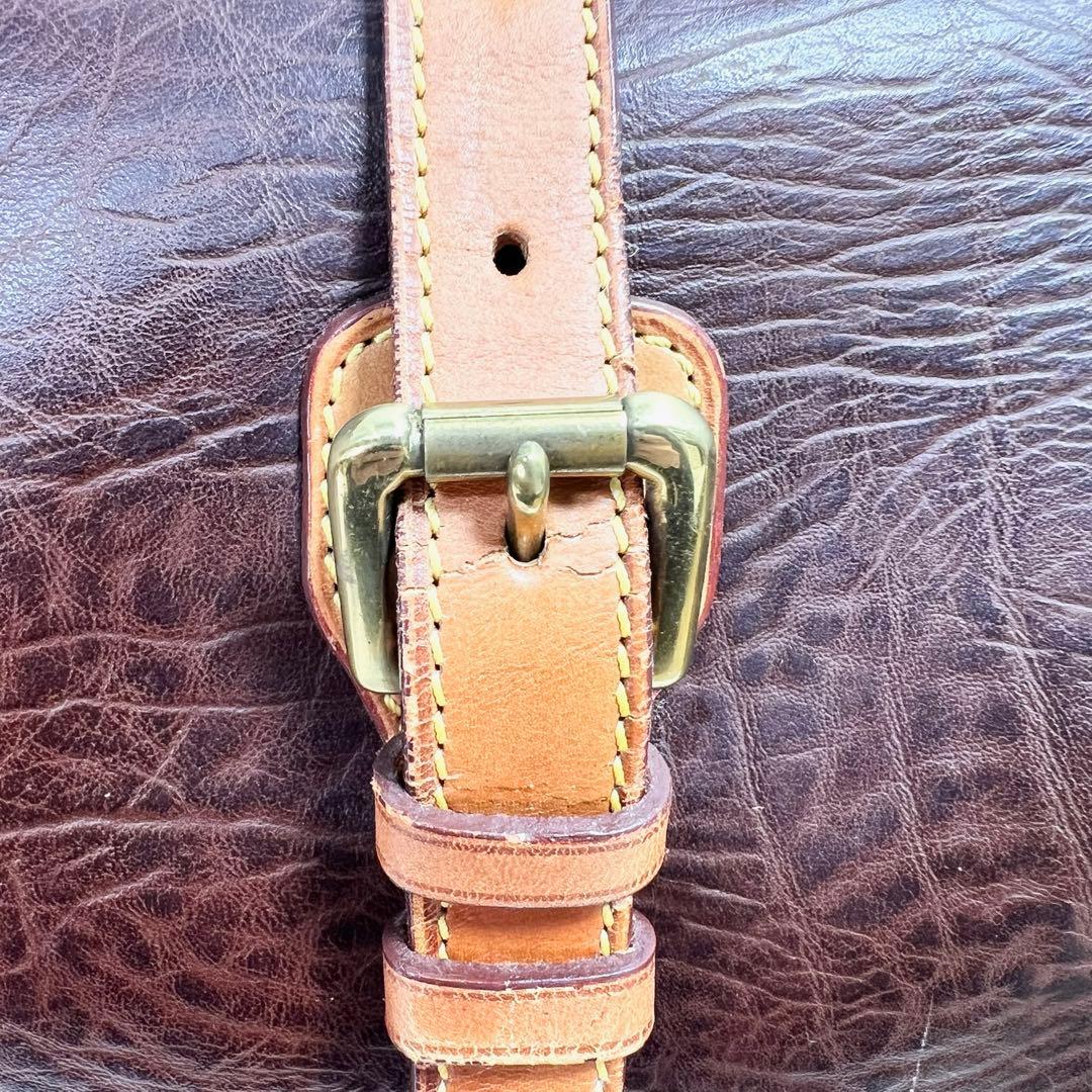 皇室御用達 SOMES SADDLE 本革ダレスバッグ