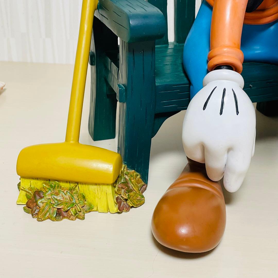 希少レア 大型 Rutten Disney グーフィー フィギュア 置物