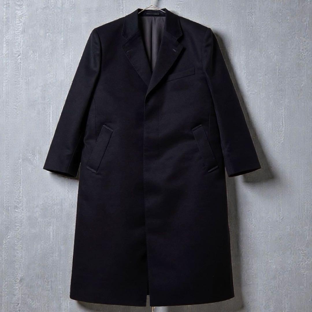 Loro Piana生地 TROJAN カシミヤ100% チェスターコート L