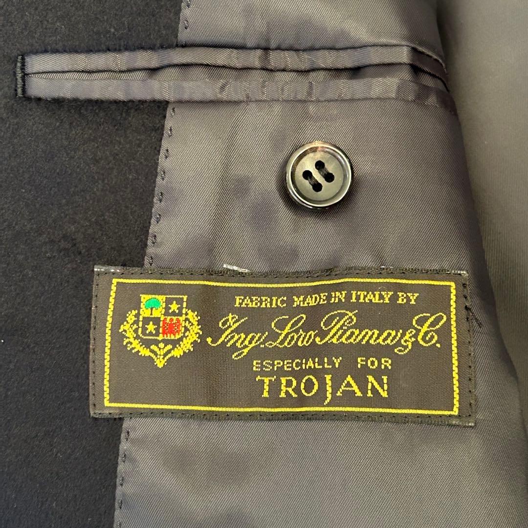 Loro Piana生地 TROJAN カシミヤ100% チェスターコート L