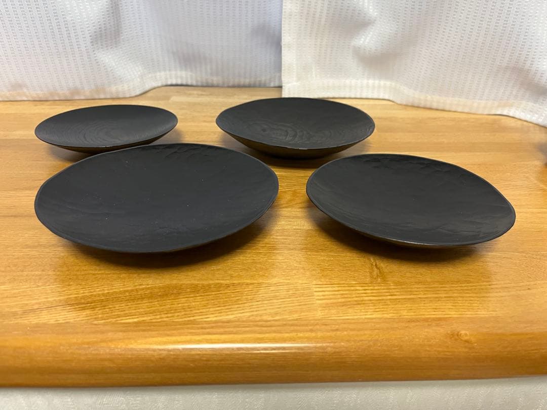 三谷龍二　器　黒漆　皿　プレート　ryuji mitani