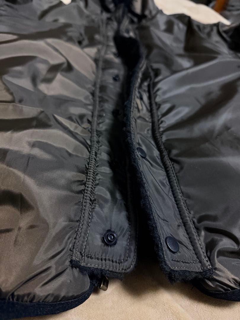 未使用 ２面用 スケルトン フリースジャケット スカル骨 スカジャン スタジャン