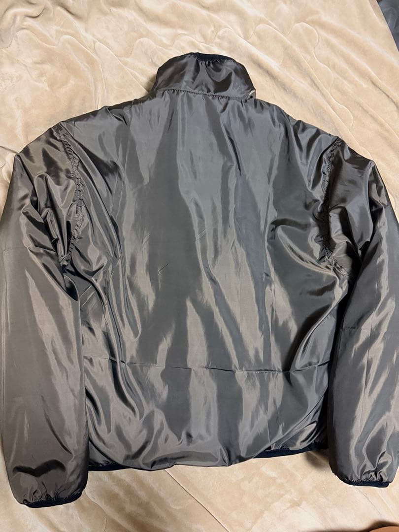 未使用 ２面用 スケルトン フリースジャケット スカル骨 スカジャン スタジャン