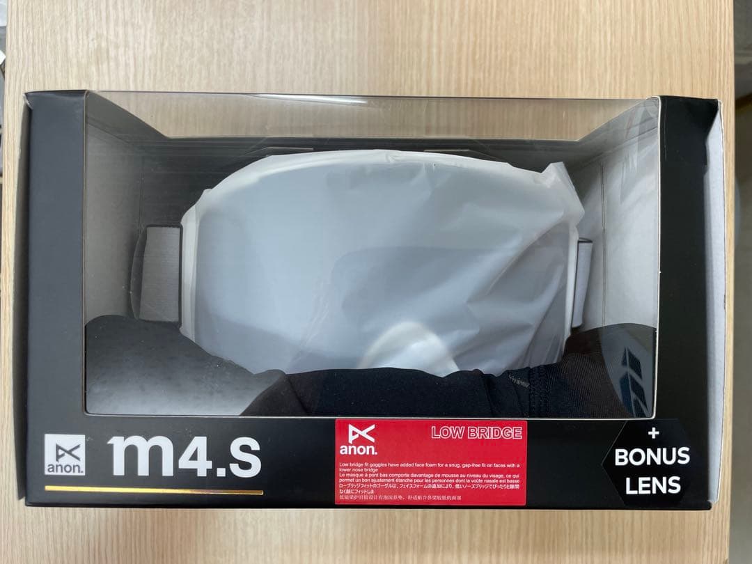 スキー・スノーボードアクセサリー anon. 24-25 M4S WHITE