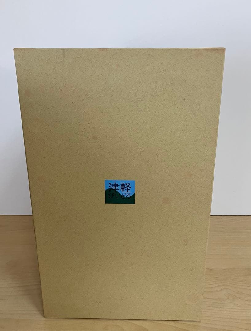 【新品】多色ガラス花瓶　金箔入り　津軽びいどろ　高さ30cm