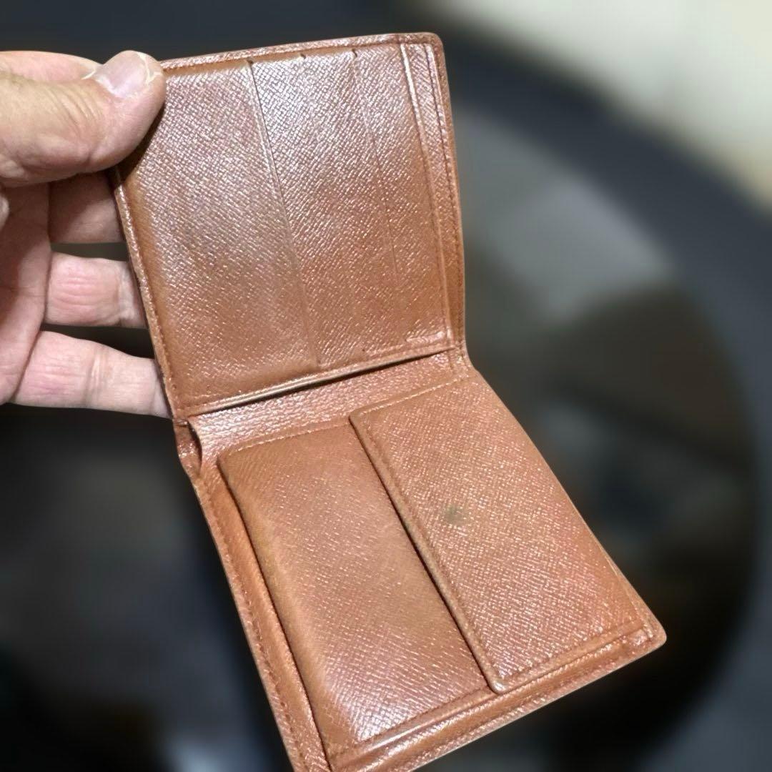 ⑧☆美品☆モノグラム♪マルコ☆2つ折り財布★ポケットあり