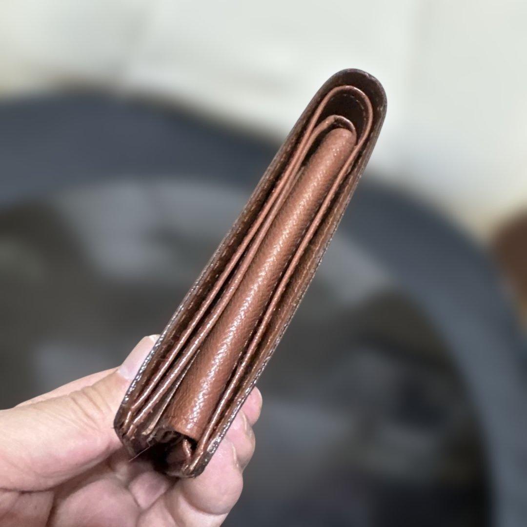 ⑧☆美品☆モノグラム♪マルコ☆2つ折り財布★ポケットあり