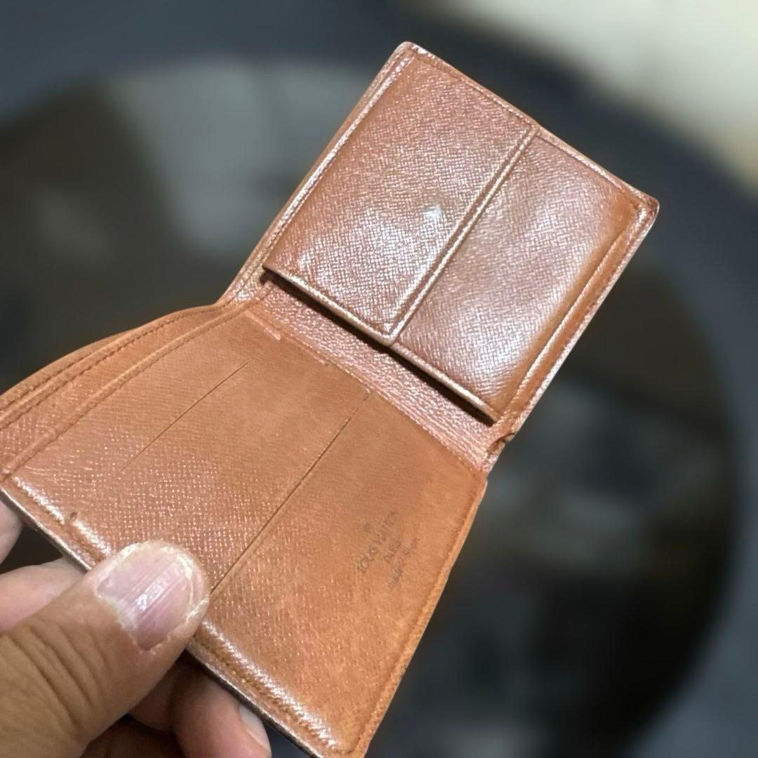 ⑧☆美品☆モノグラム♪マルコ☆2つ折り財布★ポケットあり