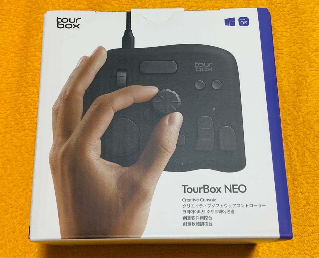 【美品】TourBox NEO ブラック　左手デバイス