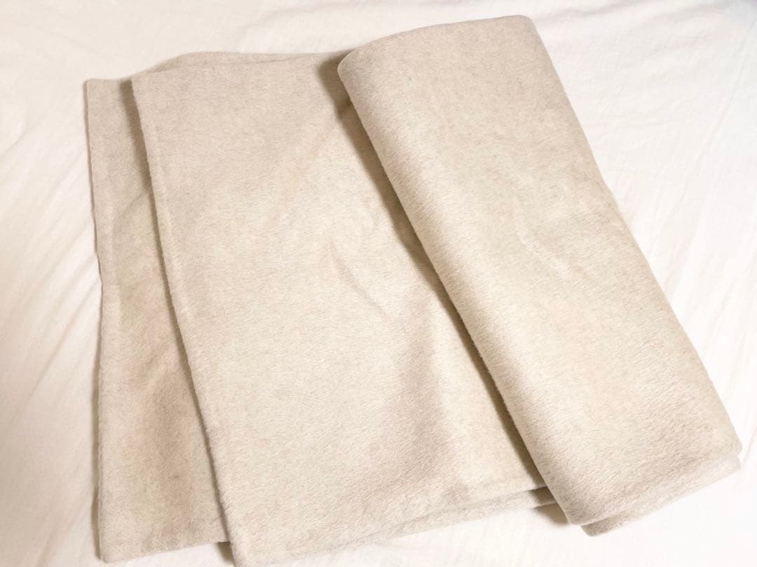 【早い者勝ち！】ok.soon チェスターコート　スカーフ付き　アイボリー