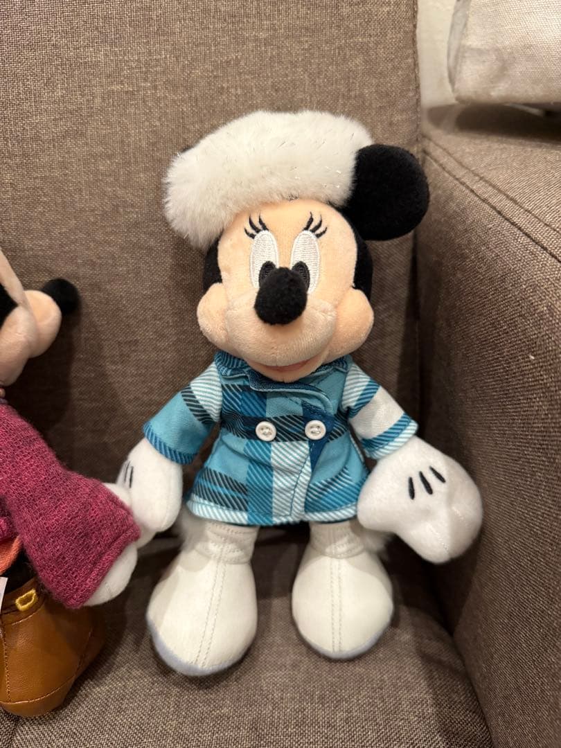 【ミニーのスタイルスタジオ】ぬいぐるみバッジ4体セット