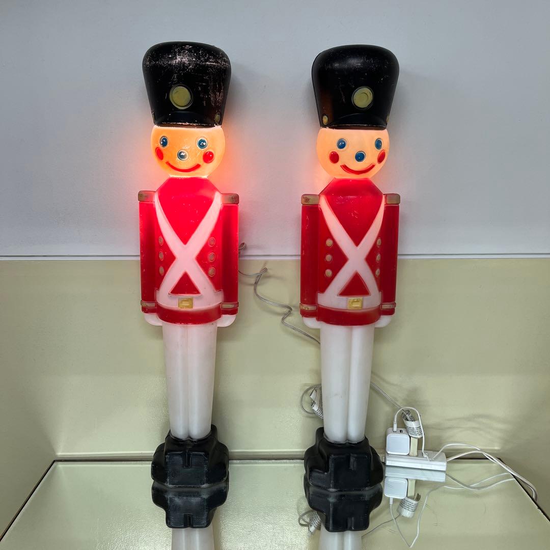 toy soldierおもちゃの兵隊 Xmas セットイルミネーションクリスマス
