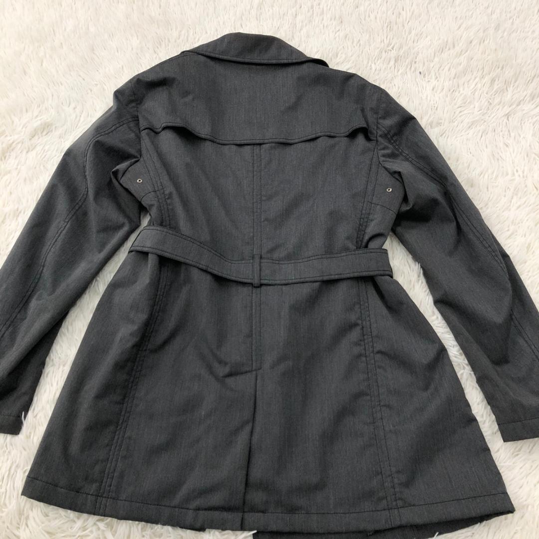 ARMANI アルマーニ トレンチコート ビジネス グレー メンズ