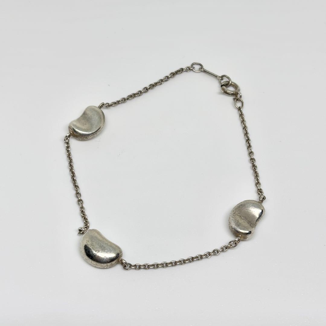 A271 Tiffany ティファニー　ブレスレット　ビーンズ　3連　シルバー