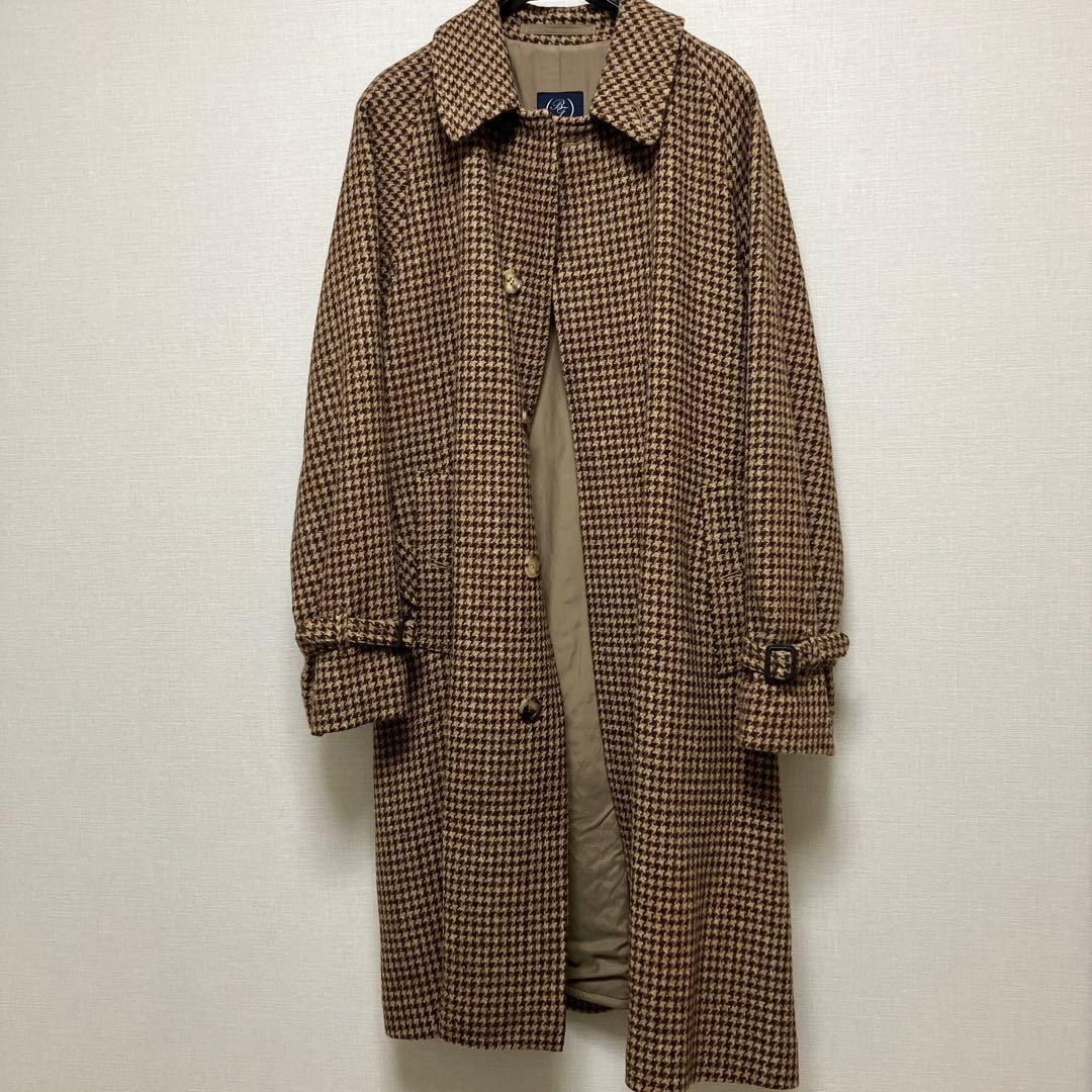 BEAMS F バルカラーコート