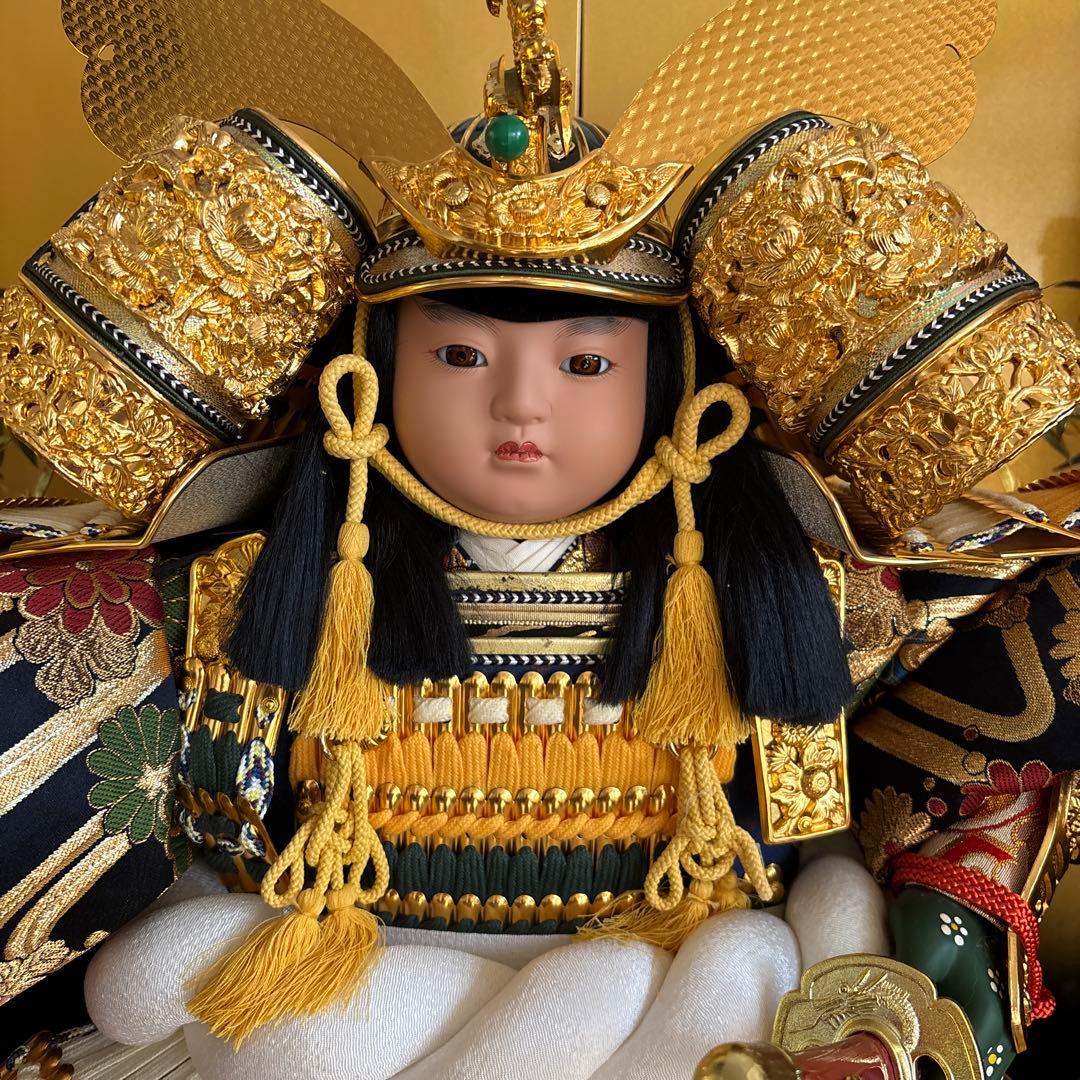 五月人形　久月　若大将飾り