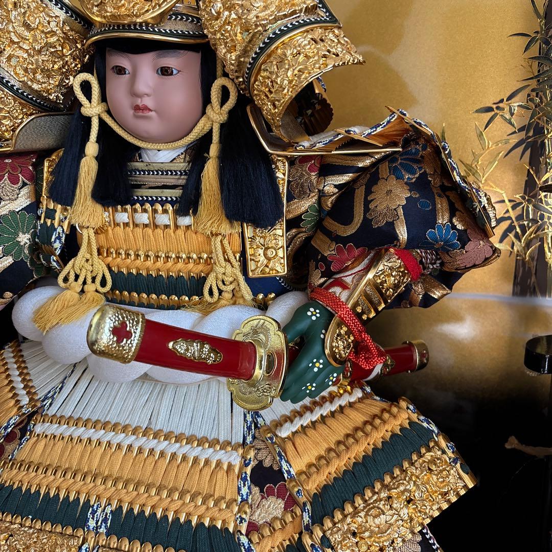 五月人形　久月　若大将飾り