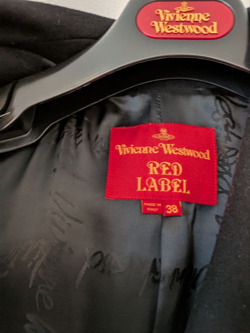 新品未使用 サイズ38 冬用 チェスターコート ヴィヴィアン ウエストウッド