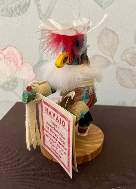 ネイティブアメリカンナバホ族　カチナ人形