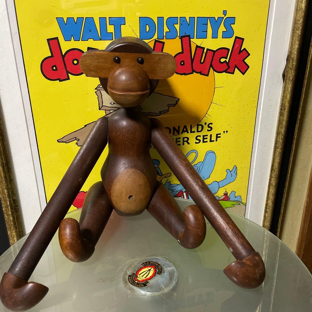 北欧　王室御用達　カイ　ボイスン大型木製人形