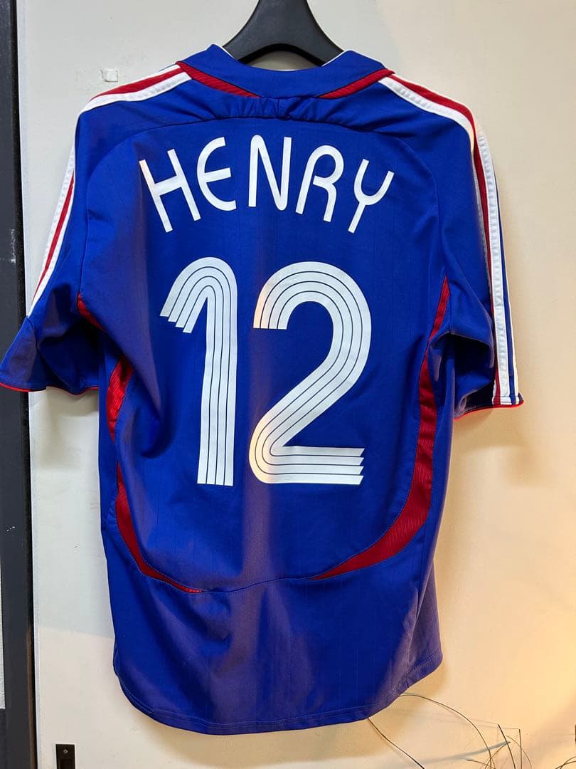 フランス代表2002 ホームユニフォーム アンリ 背番号12adidas正規品