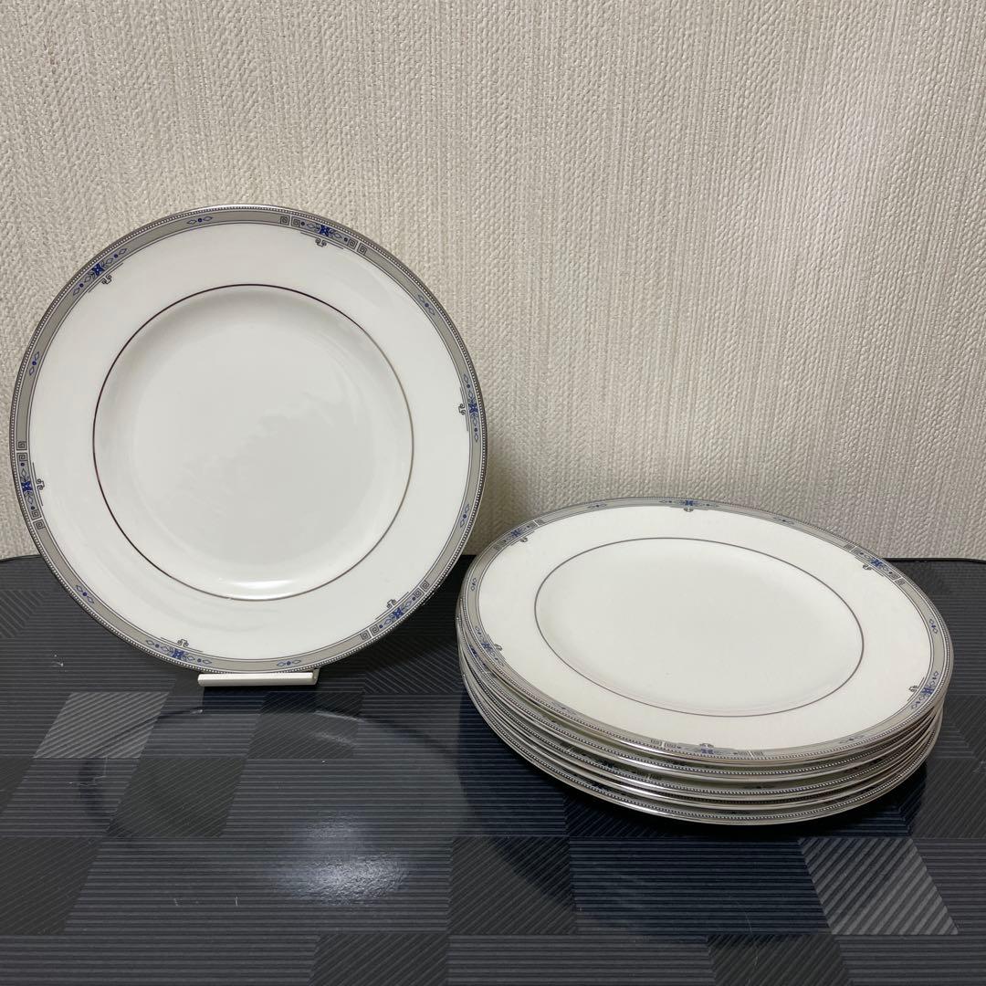 ウェッジ ウッド　アムハースト ディナープレート 20.5cm 6枚セット