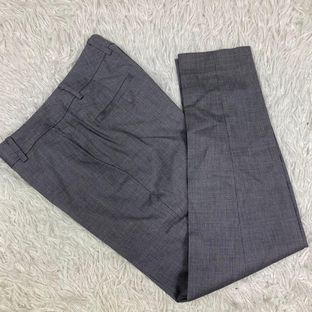 未使用　REDA オリヒカ　スーツ　3点　スリーピース　ノーカラー　千鳥　パンツ