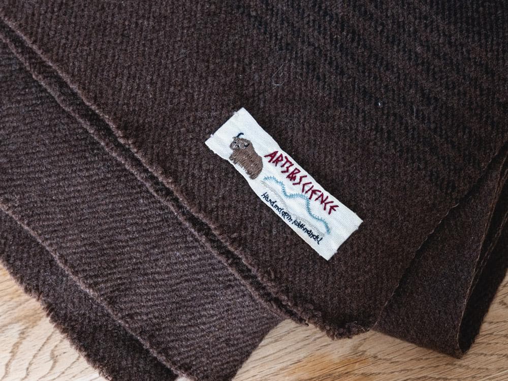 【ハンドメイド】ARTS&SCIENCE アーツ＆サイエンス ヤクマフラー