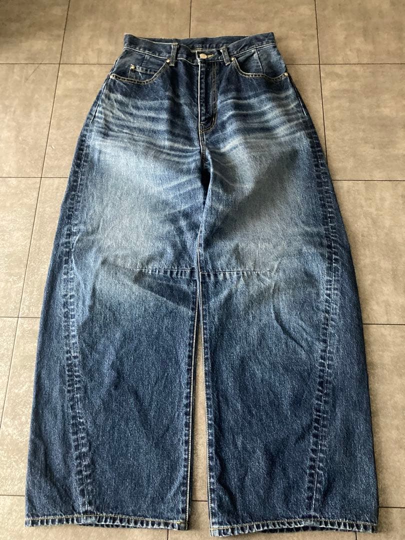 ＜ASTRAET＞13オンス ルーファ デニムパンツ UNISEX サイズ1