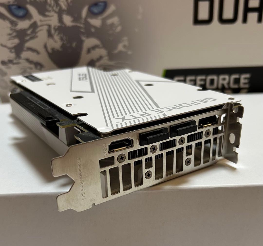 グラフィックボード・グラボ・ビデオカード ASUS GeForce RTX 3060 Ti White