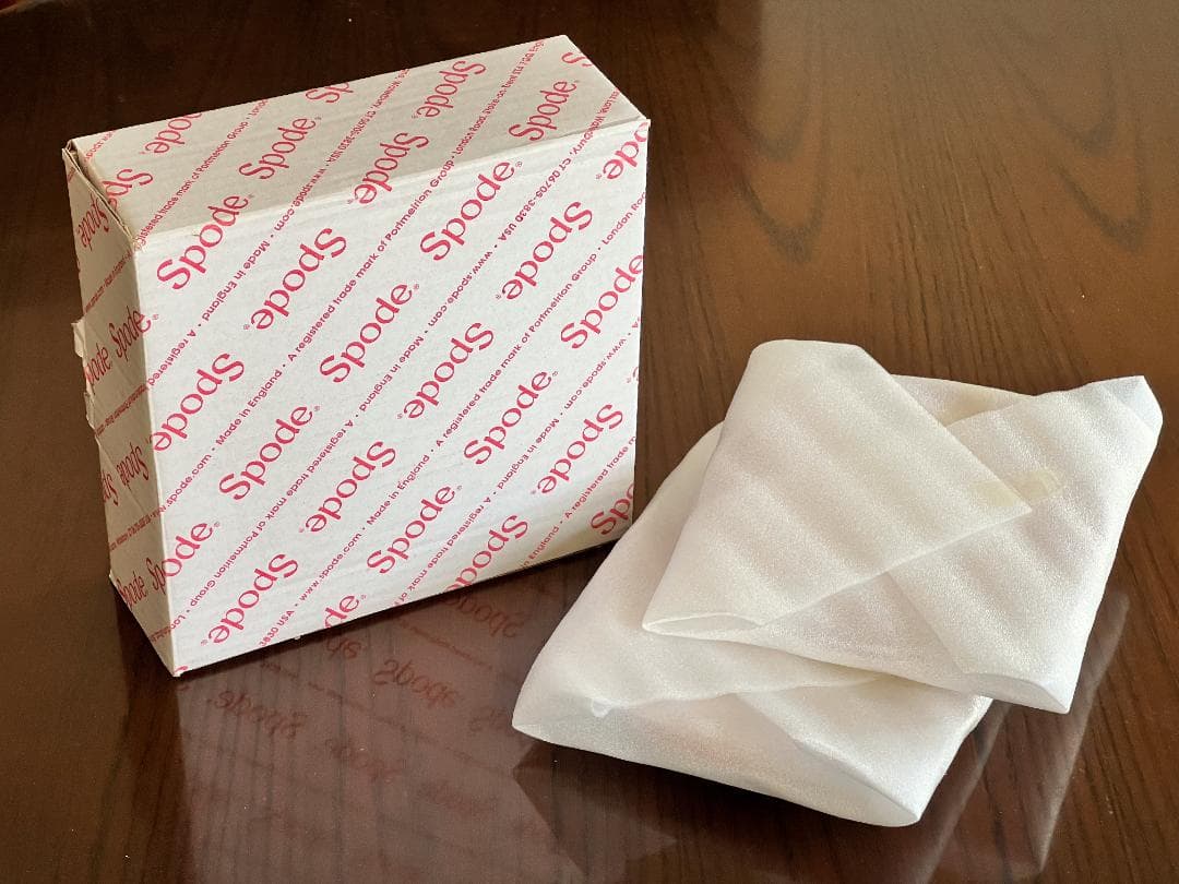 spode スポード 希少 赤皿 ウィンターズシーン ２枚セット 英国産 風景