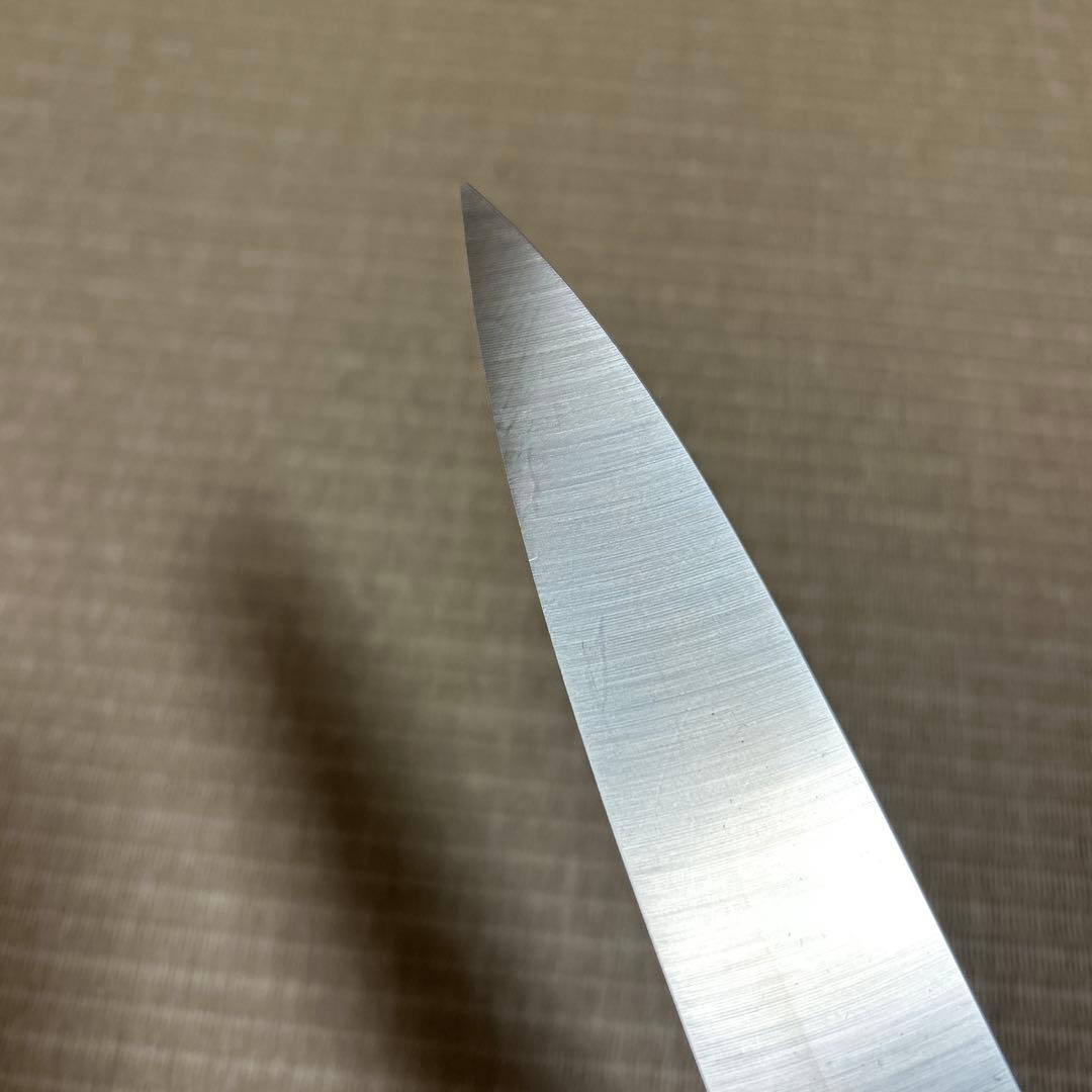 尺　柳刃　包丁　和包丁　本焼　黒檀黒水牛八角柄　新品　箱付き　V金10号