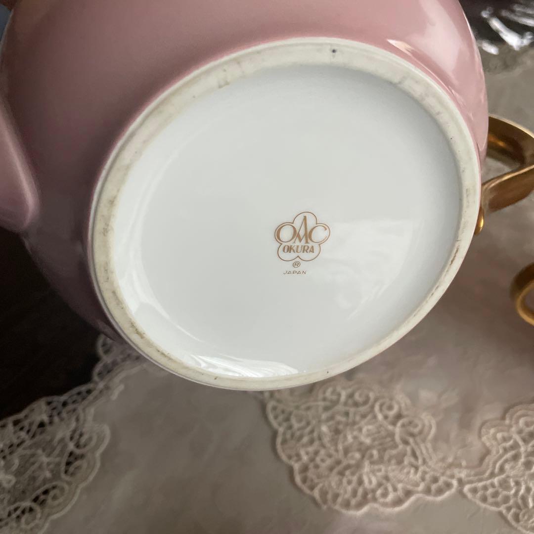 大倉陶園 ポット シュガーポット クリーマー