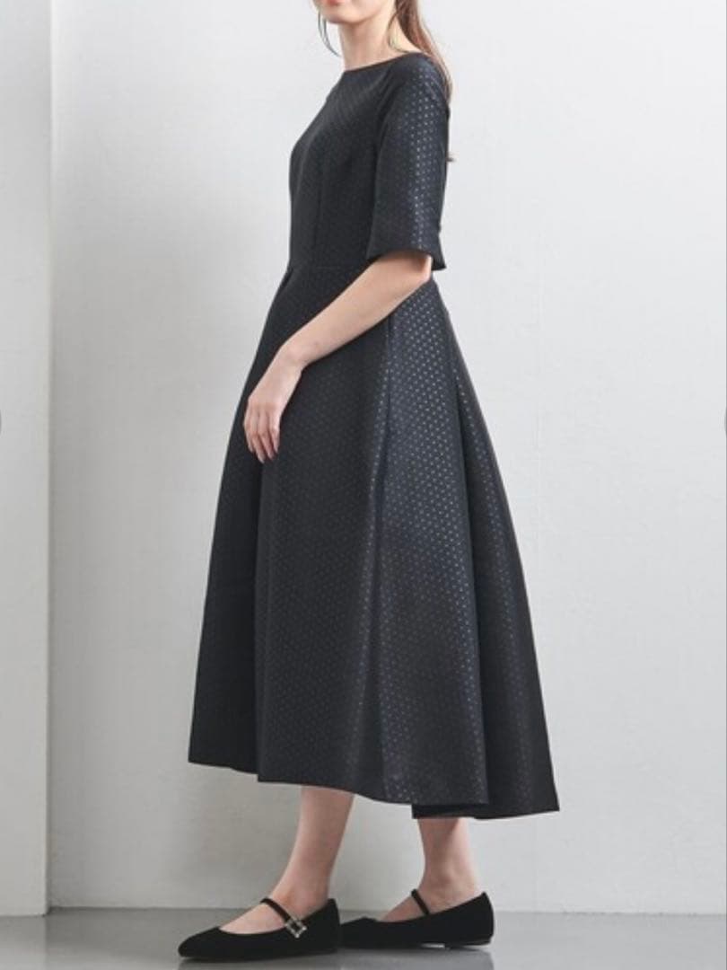 別注＜FLICKA＞ドット ハーフスリーブ ドレス/Ｓ