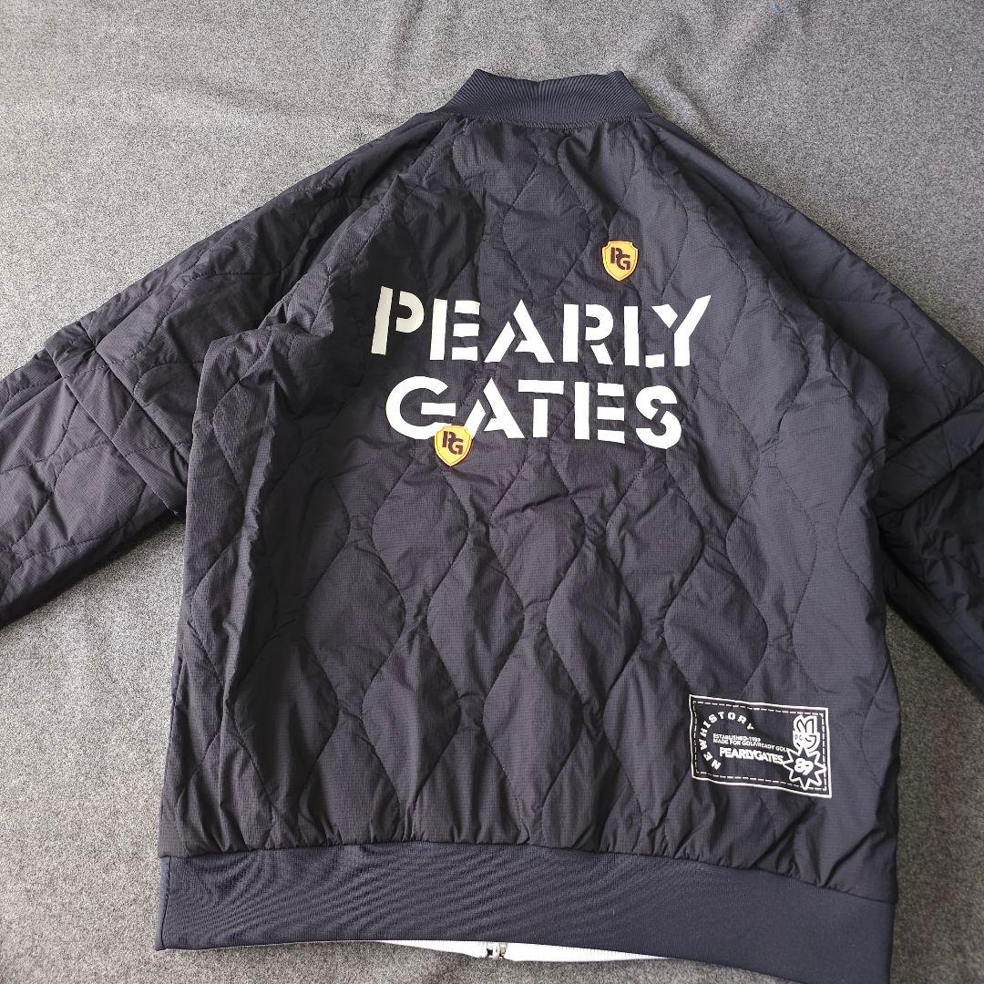 新品【パーリーゲイツ】2025年4WAYリバーシブル 中綿ブルゾンジャケット3L