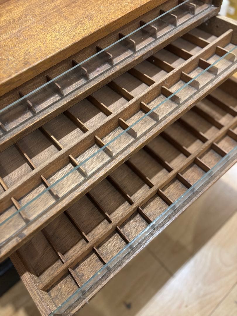 天下一印　糸棚　糸収納ケース　古美術 アンティーク